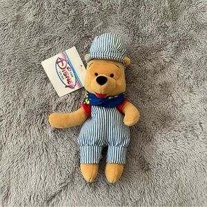 NWT Vintage Disney Beanie Baby Choo Choo Pooh